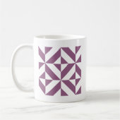Mug Motif de cube géométrique cool (Gauche)