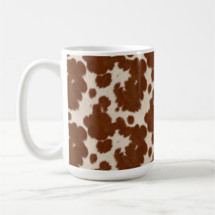 Mug Motif de cuir de veau réaliste