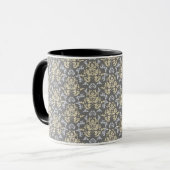 Mug Motif de damassé (Devant gauche)