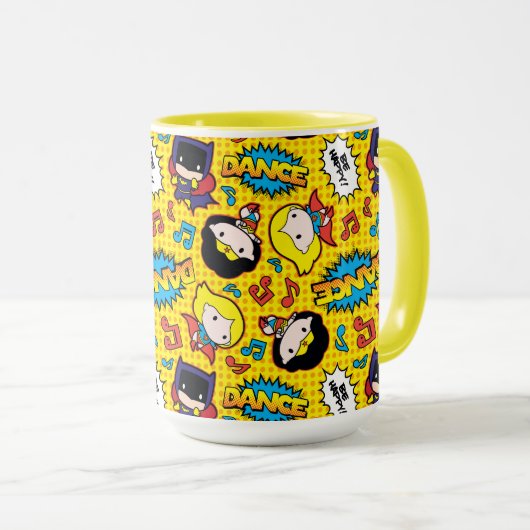 Mug Motif de danse Chibi Heroine (Devant droit)