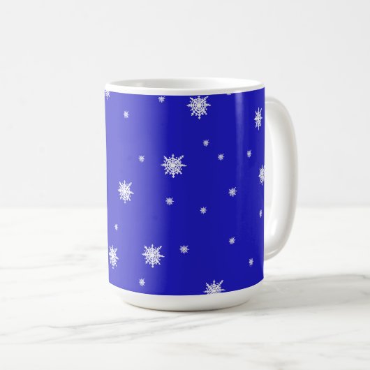 Mug Motif de danse Snowflake (Devant droit)