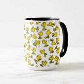Mug Motif de design classique Woodstock (Devant droit)