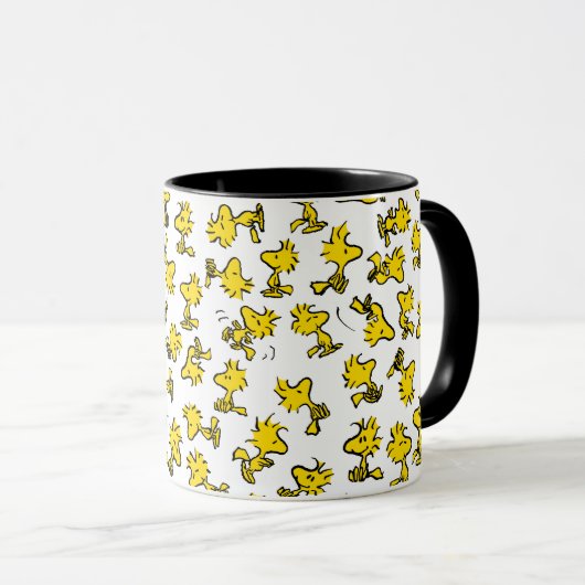 Mug Motif de design classique Woodstock (Devant droit)