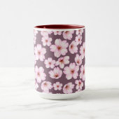Mug Motif de design floral (Centre)