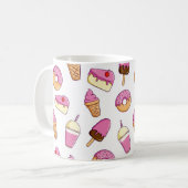 Mug Motif de dessert pour dent sucrée (Devant gauche)