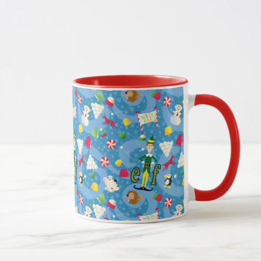 Mug Motif de dessin animé de Buddy l'elfe (Droite)
