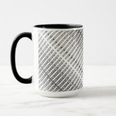 Mug Motif de dessin de flux (Gauche)