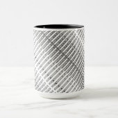 Mug Motif de dessin de flux (Centre)
