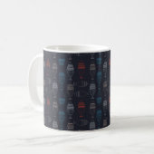 Mug Motif de dessin de poisson (Devant gauche)