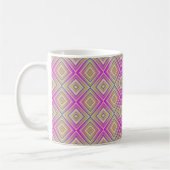 Mug Motif de diamant alternatif Delple Purple (Gauche)