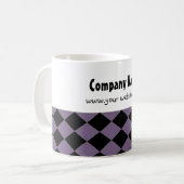 Mug Motif de diamant gras (Devant gauche)