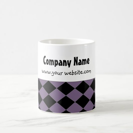 Mug Motif de diamant gras (Centre)