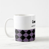Mug Motif de diamant gras (Gauche)