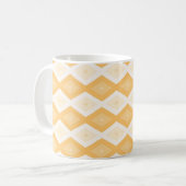 Mug Motif de diamant jaune (Devant gauche)
