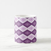 Mug Motif de diamant violet (Centre)