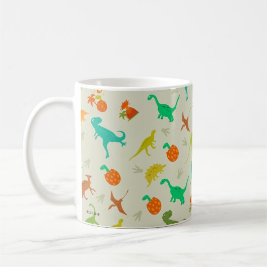 Mug Motif de dinosaures (Gauche)