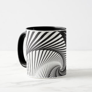 Mug Motif de disparition d'escalier