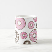 Mug Motif De Donuts, Donuts Roses, Donuts Blancs (Centre)