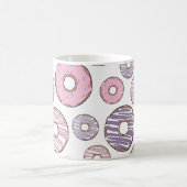 Mug Motif De Donuts, Donuts Roses, Donuts Violets (Centre)