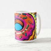 Mug Motif de donuts Pop Art (Devant droit)