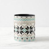 Mug Motif de douceur d'hiver Nordic Snowflake (Centre)