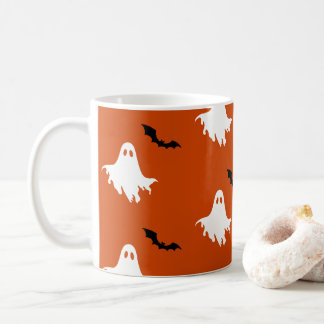Mug Motif de fantômes et de chauves-souris effrayants