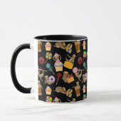 Mug Motif de festins de bonbon à paresse (Gauche)