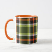 Mug Motif de feuillage d'automne moderne (Gauche)