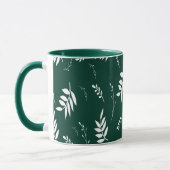 Mug motif de feuille (Gauche)