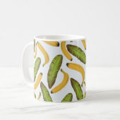 Mug Motif de feuille de banane tropicale (Devant gauche)