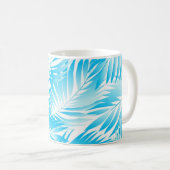 Mug Motif de feuilles (Devant droit)