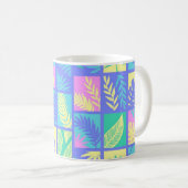 Mug Motif de feuilles (Devant droit)
