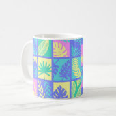 Mug Motif de feuilles (Devant gauche)