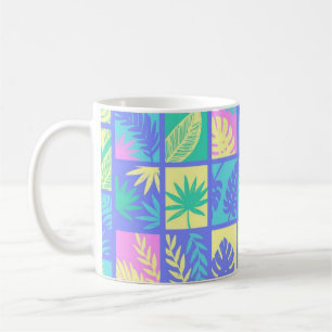 Mug Motif de feuilles