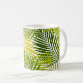 Mug Motif de feuilles (Devant droit)