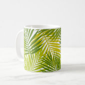 Mug Motif de feuilles (Devant gauche)