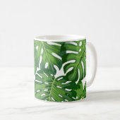 Mug Motif de feuilles (Devant droit)