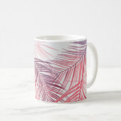 Mug Motif de feuilles (Devant droit)