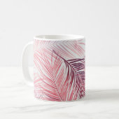 Mug Motif de feuilles (Devant gauche)
