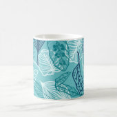 Mug Motif de feuilles (Centre)