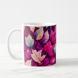 Mug Motif de feuilles d'automne colorées-68218