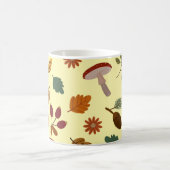 Mug Motif de feuilles d'automne et de récolte (Centre)