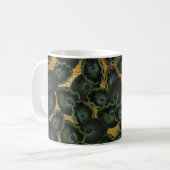 Mug Motif de feuilles de lys exotique (Devant gauche)