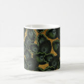 Mug Motif de feuilles de lys exotique (Centre)