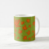 Mug Motif de feuilles d'érable (Devant droit)