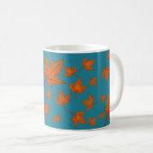Mug Motif de feuilles d'érable (Devant droit)