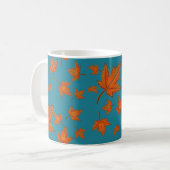 Mug Motif de feuilles d'érable (Devant gauche)