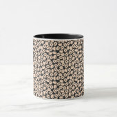 Mug Motif de fèves de café (Centre)