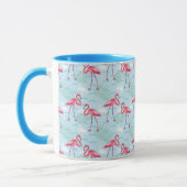 Mug Motif de Flamant rose (Gauche)