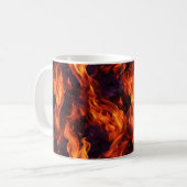 Mug Motif de flammes (Devant gauche)